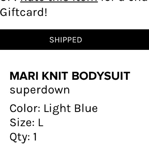 MARI KNIT BODYSUIT - Picture 5 of 5